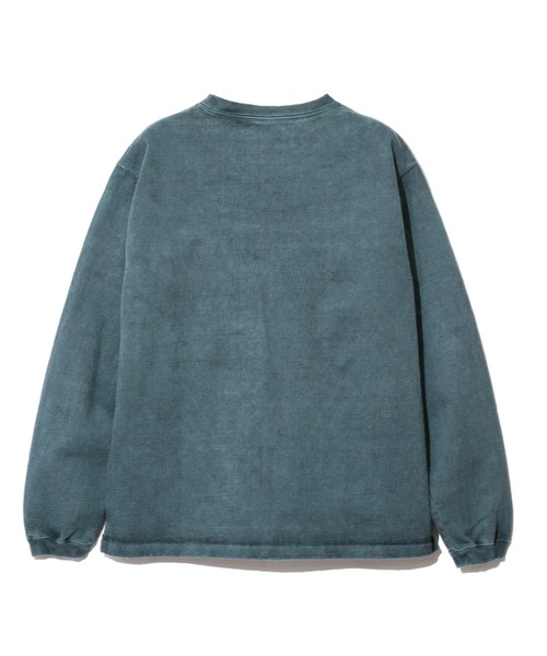 Good On（グッドオン）の「Good On/グッドオン　L/S HEAVY CREW TEE（Tシャツ/カットソー・メンズ・ホワイト/ワイン/ブルー系その他/ブラック・MEDIUM/X-LARGE/LARGE）」の13枚目の写真