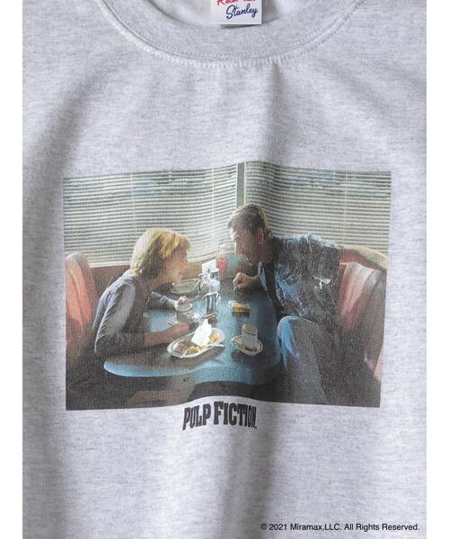 Green Parks(グリーンパークス)の「■PULP FICTION パンプキン&ハニースウェット*(スウェット・レディース・グレー・FREE)」の6枚目の写真