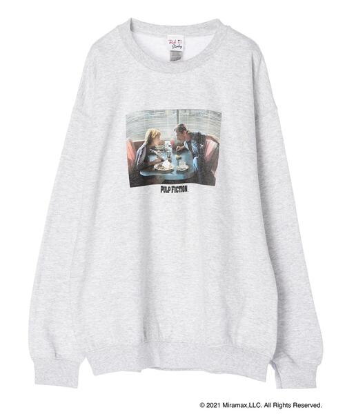 Green Parks(グリーンパークス)の「■PULP FICTION パンプキン&ハニースウェット*(スウェット・レディース・グレー・FREE)」の7枚目の写真