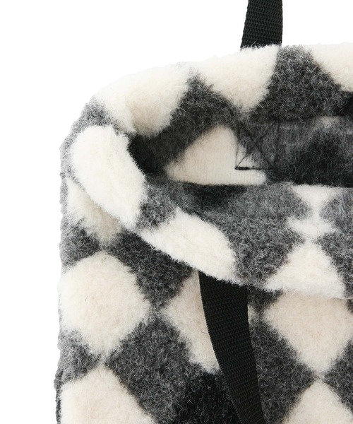 COLD BREAKER（コールドブレーカー）の「【COLDBREKER】ボアバッグ（ハンドバッグ・レディース・ブラック/ピンク/キャメル・FREE）」の7枚目の写真