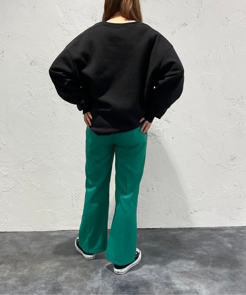 apres jour mignon(アプレジュールミニョン)の「ハーフジップスウェット【ZOZOTOWN限定アイテム】(スウェット・レディース・ナチュラル/グリーン/ブラック・X-LARGE/フリー)」の10枚目の写真