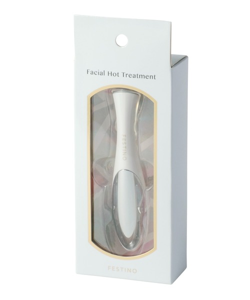 BIRTHDAY BAR（バースデイバー）の「【FESTINO フェスティノ】フェイシャル ホットトリートメント（美容器具・レディース・ホワイト/ピンク・フリー）」の10枚目の写真
