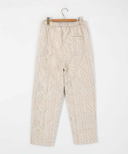 FREDY&GLOSTER（フレディアンドグロスター）の「【WEB限定】【DAN-TEN/ダンテン】コンフリーパッカブルリラックスパンツ（その他パンツ・レディース・ベージュ/ブラウン・FREE）」の9枚目の写真