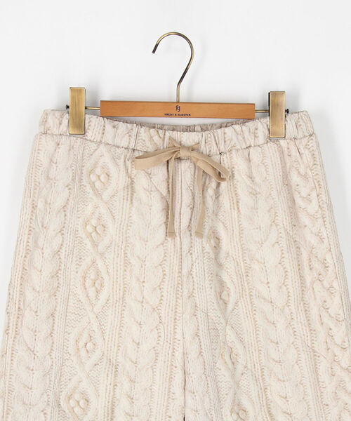 FREDY&GLOSTER（フレディアンドグロスター）の「【WEB限定】【DAN-TEN/ダンテン】コンフリーパッカブルリラックスパンツ（その他パンツ・レディース・ベージュ/ブラウン・FREE）」の11枚目の写真