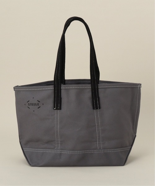 Steele Canvas Basket(スチールキャンバスバスケット)の「【STEELE CANVAS×JS/スチールキャンバス】別注 188 トートバッグ S(トートバッグ・メンズ・チャコールグレー・FREE)」の5枚目の写真