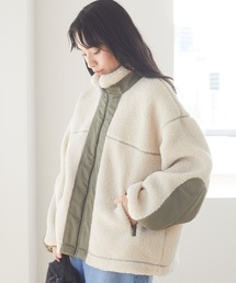 Green　Parks | ボアショートブルゾン＊(ブルゾン)