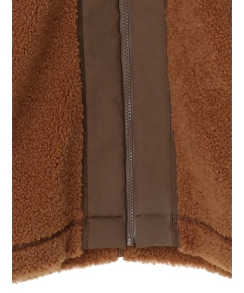 Green　Parks（グリーンパークス）の「ボアショートブルゾン＊（ブルゾン・レディース・アイボリー/キャメル/チャコールグレー・FREE）」の20枚目の写真