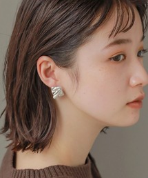 AMERICAN HOLIC | テクスチャーメタルアシメピアス(ピアス(両耳用))