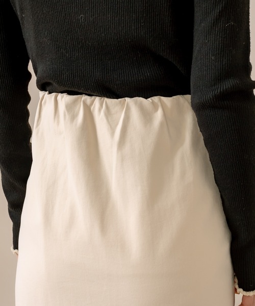 mline（エムライン）の「[mline] WEB限定 2WAYマーメイドスカート（スカート・レディース・ベージュ/アイボリー/ブラック・2/1）」の14枚目の写真