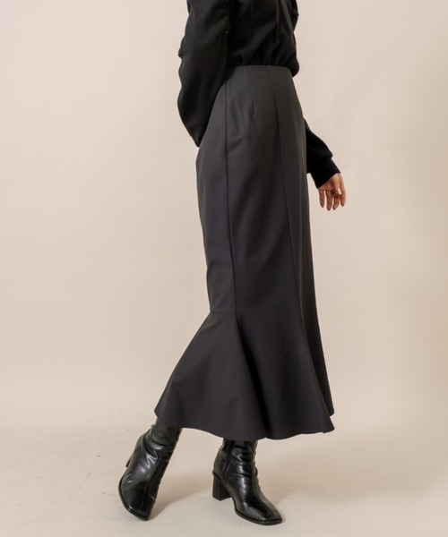 mline（エムライン）の「[mline] WEB限定 2WAYマーメイドスカート（スカート・レディース・ベージュ/アイボリー/ブラック・2/1）」の19枚目の写真