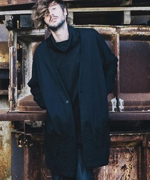 【NO ID.】Dolman Sleeve Long Cardigan / ドルマン スリーブ ロング カーディガン