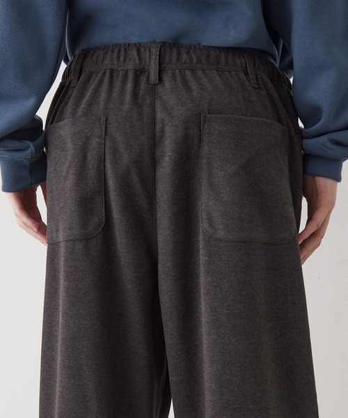 JUNRED(ジュンレッド)の「【tai×JUNRed】モイストタッチワイドテーパードパンツ(スラックス・メンズ・チャコールグレー/ブラウン/グレー・S/M/L)」の18枚目の写真
