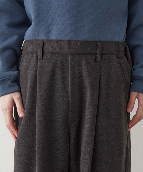 JUNRED(ジュンレッド)の「【tai×JUNRed】モイストタッチワイドテーパードパンツ(スラックス・メンズ・チャコールグレー/ブラウン/グレー・S/M/L)」の19枚目の写真
