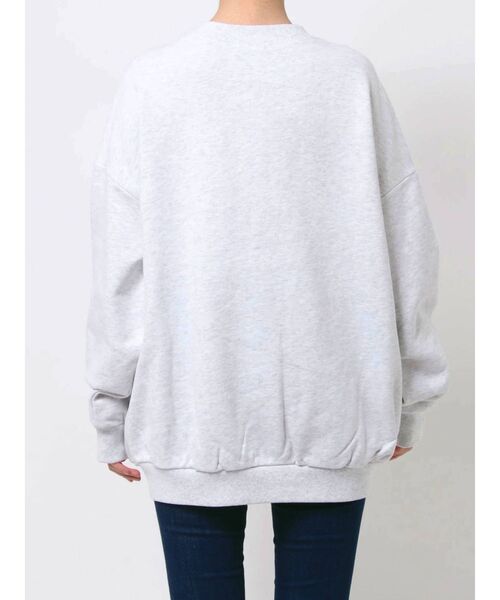 GYDA（ジェイダ）の「BRAVERYスウェットTOPS（Tシャツ/カットソー・レディース・ライトグレー/チャコールグレー/ベージュ・FREE）」の18枚目の写真