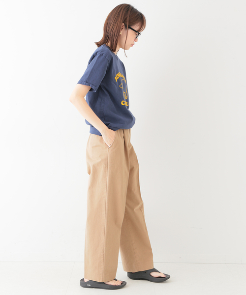 SLOBE IENA（スローブイエナ）の「チノタックスリムストレートスラックス◆（スラックス・レディース・ホワイト/ベージュ/ピンク系その他・34/36/38）」の14枚目の写真