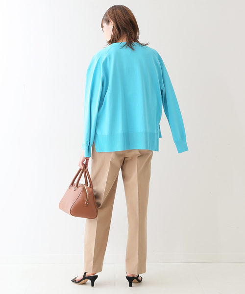 SLOBE IENA（スローブイエナ）の「チノタックスリムストレートスラックス◆（スラックス・レディース・ホワイト/ベージュ/ピンク系その他・34/36/38）」の19枚目の写真