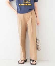 SLOBE IENA | チノタックスリムストレートスラックス【洗濯機使用可能】◆(スラックス)