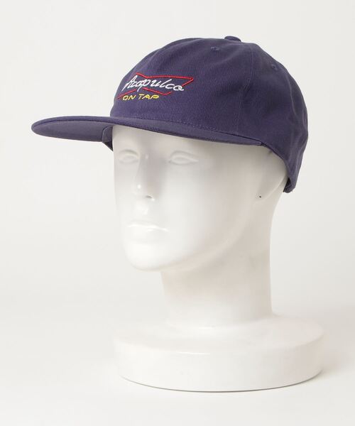 ACAPULCO GOLD(アカプルコゴールド)の「ACAPULCO GOLD / ON TAP 6 PANEL CAP(キャップ・メンズ・グリーン系その他/ネイビー/カモフラージュ・ONE SIZE)」の2枚目の写真