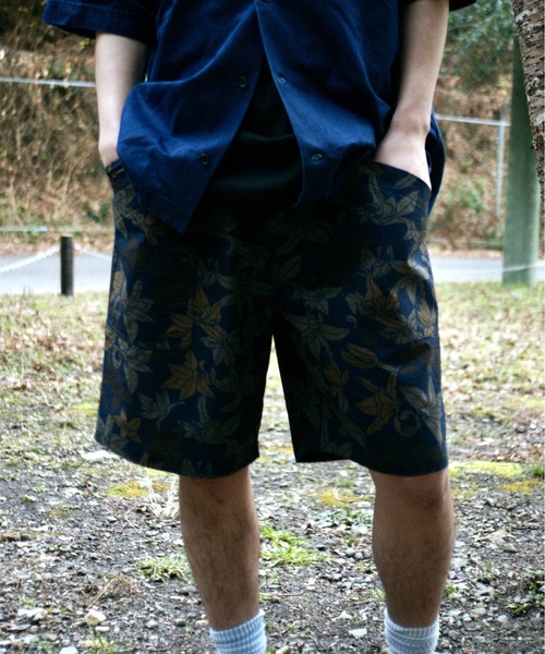 WILD THINGS（ワイルドシングス）の「【WILDTHINGS / ワイルドシングス】 DOT AIR BIG POCKET SHORTS（その他パンツ・メンズ・オリーブ×ブラック/ネイビー系/ブラウン系その他・S/M/L/XL）」の3枚目の写真