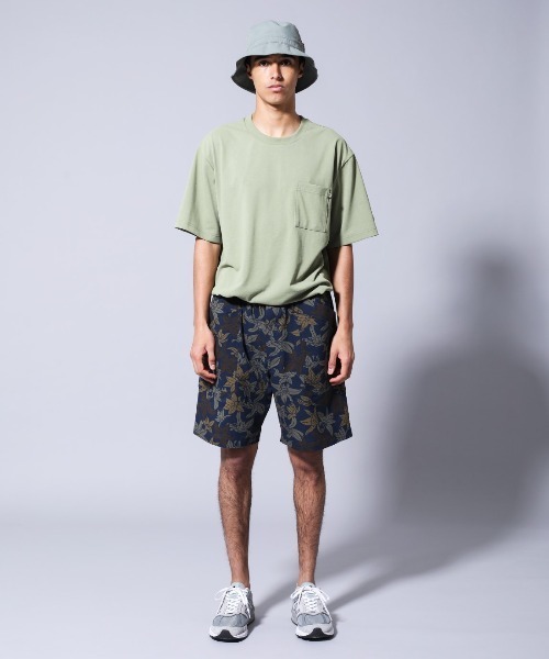 WILD THINGS（ワイルドシングス）の「【WILDTHINGS / ワイルドシングス】 DOT AIR BIG POCKET SHORTS（その他パンツ・メンズ・オリーブ×ブラック/ネイビー系/ブラウン系その他・S/M/L/XL）」の4枚目の写真