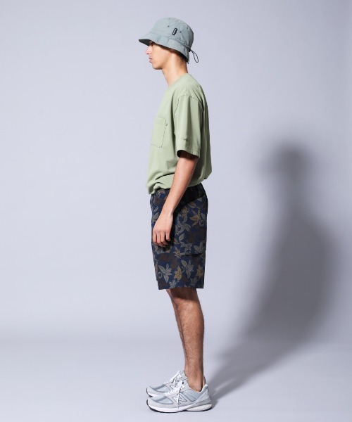 WILD THINGS（ワイルドシングス）の「【WILDTHINGS / ワイルドシングス】 DOT AIR BIG POCKET SHORTS（その他パンツ・メンズ・オリーブ×ブラック/ネイビー系/ブラウン系その他・S/M/L/XL）」の5枚目の写真