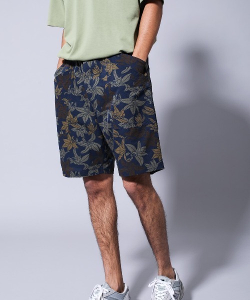 WILD THINGS（ワイルドシングス）の「【WILDTHINGS / ワイルドシングス】 DOT AIR BIG POCKET SHORTS（その他パンツ・メンズ・オリーブ×ブラック/ネイビー系/ブラウン系その他・S/M/L/XL）」の8枚目の写真