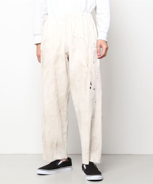 yoko sakamoto(ヨーコサカモト)の「【YOKO SAKAMOTO】 MOUNTAIN STRAIGHT(スウェットパンツ・メンズ・キナリ・MEDIUM/LARGE)」の2枚目の写真