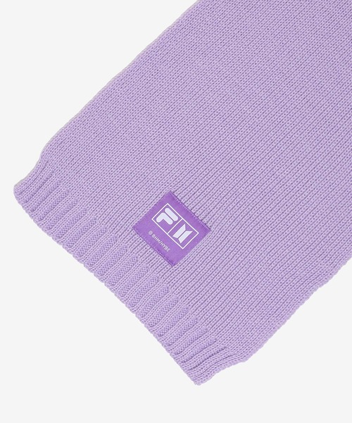 FILA（フィラ）の「FILA x BTS MUFFLER / フィラ x ビーティ―エス マフラー（マフラー・レディース・ラベンダー・FREE）」の4枚目の写真