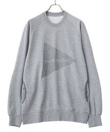and wander | and wander / アンドワンダー：sweat crew：5741284002[PIE](スウェット)