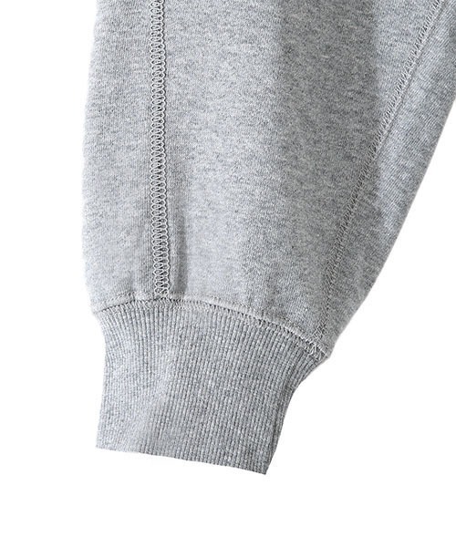 and wander（アンドワンダー）の「and wander / アンドワンダー：sweat crew：5741284002[PIE]（スウェット・メンズ・グレー・4/3/5）」の8枚目の写真