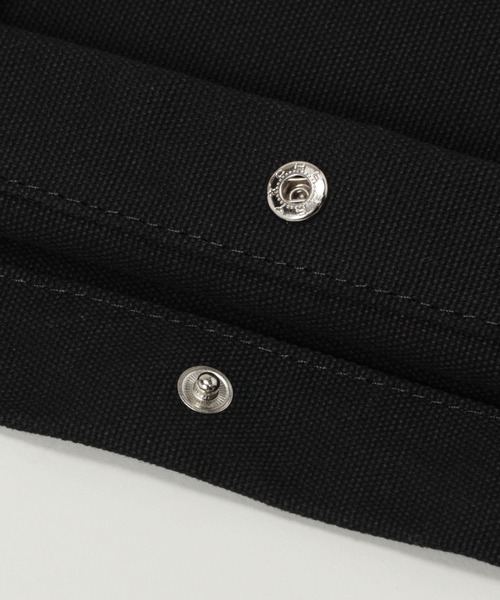 RAGEBLUE（レイジブルー）の「レザーキリカエ/キャンバストートバッグ/264947（トートバッグ・メンズ・ブラック/ダークグレー・FREE）」の10枚目の写真