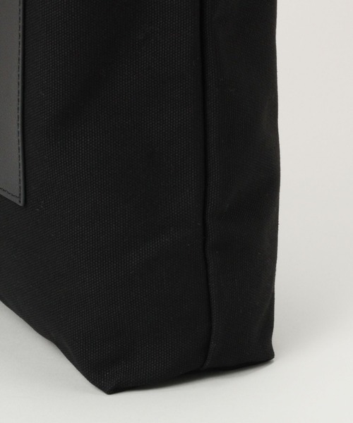 RAGEBLUE（レイジブルー）の「レザーキリカエ/キャンバストートバッグ/264947（トートバッグ・メンズ・ブラック/ダークグレー・FREE）」の14枚目の写真