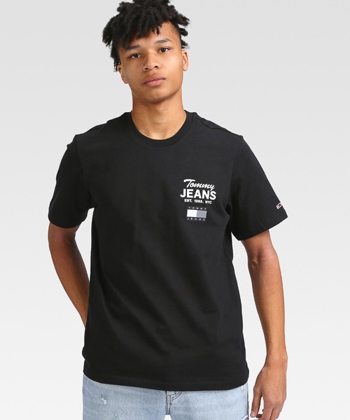 tommy jeans(トミー ジーンズ)の「ロゴプリントTシャツ(Tシャツ/カットソー・メンズ・ブラック/ホワイト・LARGE/MEDIUM/SMALL/X-LARGE)」の10枚目の写真