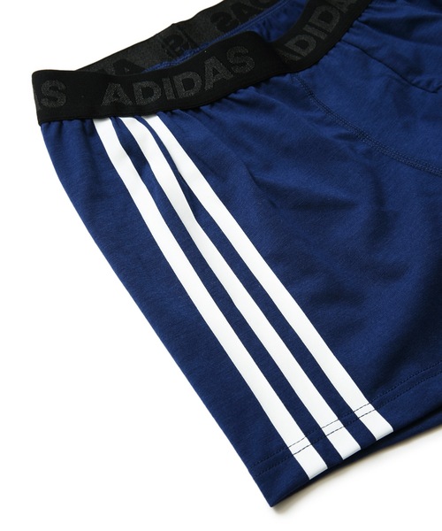 adidas(アディダス)の「【adidas/アディダス】3ストライプ ボクサーブリーフ(ボクサーパンツ)(ボクサーパンツ・メンズ・グレー/ワイン/ネイビー/ブラック・MEDIUM/LARGE)」の10枚目の写真
