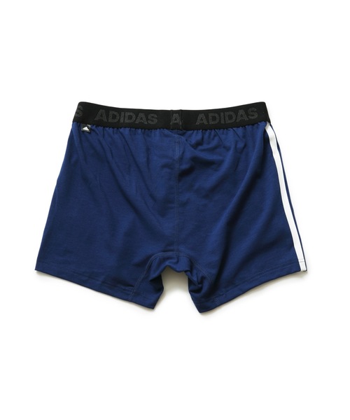 adidas(アディダス)の「【adidas/アディダス】3ストライプ ボクサーブリーフ(ボクサーパンツ)(ボクサーパンツ・メンズ・グレー/ワイン/ネイビー/ブラック・MEDIUM/LARGE)」の8枚目の写真
