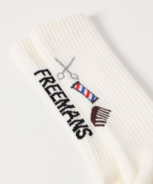 FREEMANS SPORTING CLUB(フリーマンズ スポーティング クラブ)の「FREEMANS SPORTING CLUB BARBER SOX(ソックス/靴下・メンズ・ホワイト/レッド/ネイビー/ブラック・FREE)」の12枚目の写真