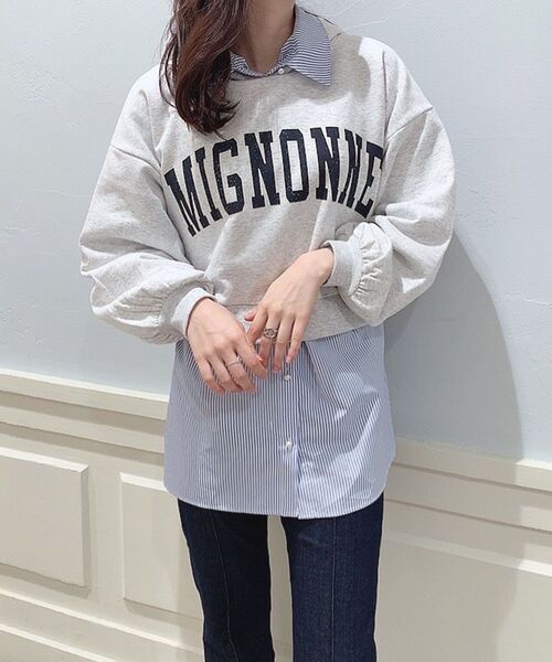 MAJESTIC LEGON（マジェスティックレゴン）の「着回しルーズシャツ（シャツ/ブラウス・レディース・グリーン系その他/ブルー系その他2/オフホワイト・MEDIUM）」の11枚目の写真