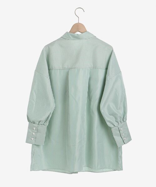 MAJESTIC LEGON（マジェスティックレゴン）の「着回しルーズシャツ（シャツ/ブラウス・レディース・グリーン系その他/ブルー系その他2/オフホワイト・MEDIUM）」の18枚目の写真