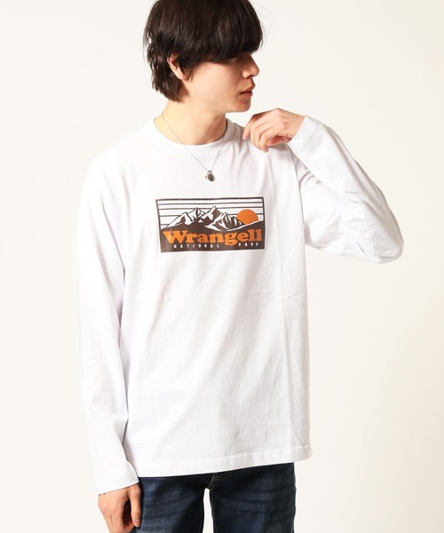 ARCADE(アーケード)の「ロンT Tシャツ 長袖 / アウトドア デザイン(Tシャツ/カットソー・メンズ・ベージュ系2/ブラック系3/ワイン系2/ホワイト系3/ベージュ系3/ホワイト系1/ブラック系2/ブラック系1/ワイン系3/ベージュ系1/ワイン系1/ホワイト系2・L/LL/M)」の2枚目の写真
