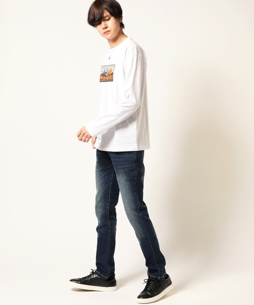 ARCADE(アーケード)の「ロンT Tシャツ 長袖 / アウトドア デザイン(Tシャツ/カットソー・メンズ・ベージュ系2/ブラック系3/ワイン系2/ホワイト系3/ベージュ系3/ホワイト系1/ブラック系2/ブラック系1/ワイン系3/ベージュ系1/ワイン系1/ホワイト系2・L/LL/M)」の17枚目の写真