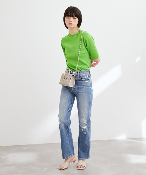 ADAM ET ROPE'（アダムエロペ）の「チェーンアクセサリーバッグ（ショルダーバッグ・レディース・グレー/カーキ/ピンク・FREE）」の17枚目の写真