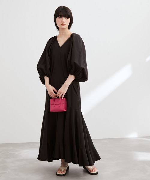 ADAM ET ROPE'（アダムエロペ）の「チェーンアクセサリーバッグ（ショルダーバッグ・レディース・グレー/カーキ/ピンク・FREE）」の13枚目の写真