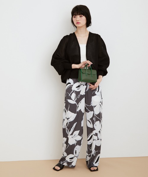 ADAM ET ROPE'（アダムエロペ）の「チェーンアクセサリーバッグ（ショルダーバッグ・レディース・グレー/カーキ/ピンク・FREE）」の12枚目の写真