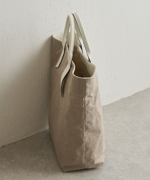 BEARDSLEY（ビアズリー）の「《NOVIA》トートバッグ（トートバッグ・レディース・ホワイト/パープル/グリーン・FREE）」の5枚目の写真