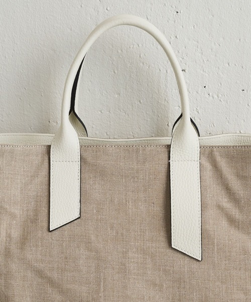 BEARDSLEY（ビアズリー）の「《NOVIA》トートバッグ（トートバッグ・レディース・ホワイト/パープル/グリーン・FREE）」の8枚目の写真