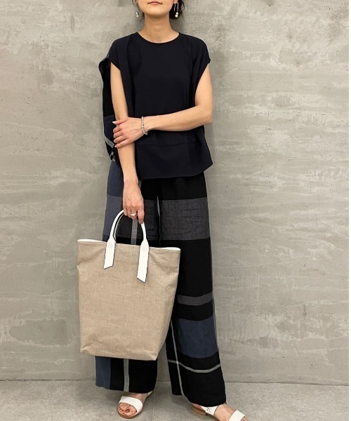 BEARDSLEY（ビアズリー）の「《NOVIA》トートバッグ（トートバッグ・レディース・ホワイト/パープル/グリーン・FREE）」の11枚目の写真