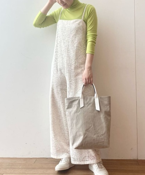 BEARDSLEY（ビアズリー）の「《NOVIA》トートバッグ（トートバッグ・レディース・ホワイト/パープル/グリーン・FREE）」の13枚目の写真