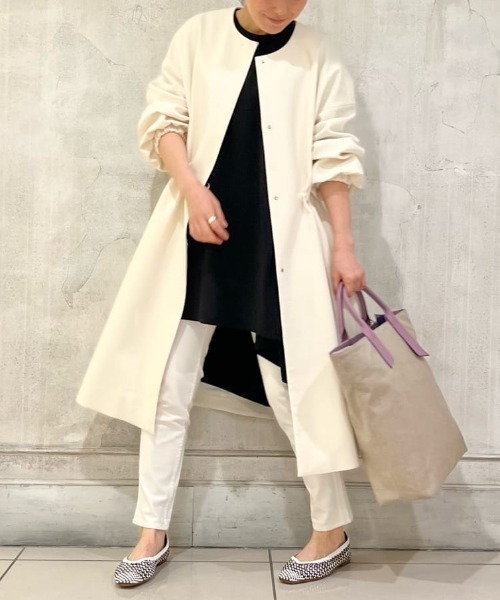 BEARDSLEY（ビアズリー）の「《NOVIA》トートバッグ（トートバッグ・レディース・ホワイト/パープル/グリーン・FREE）」の15枚目の写真