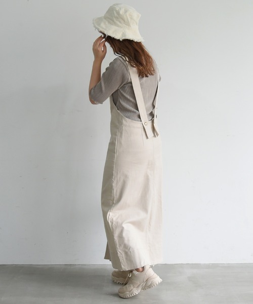 sango(sango)の「5分袖クルーネックプルオーバー(Tシャツ/カットソー・レディース・アイボリー/ライトパープル/グレイッシュベージュ・FREE)」の20枚目の写真
