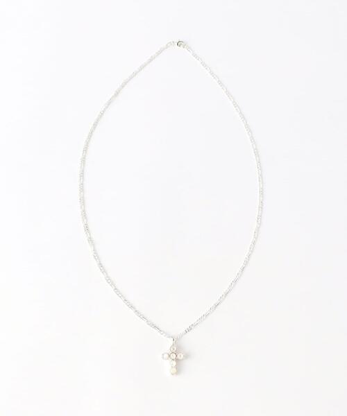 Maple（メープル）の「＜MAPLE＞ CROSS CHAIN/ネックレス（ネックレス・メンズ・ホワイト・FREE）」の3枚目の写真